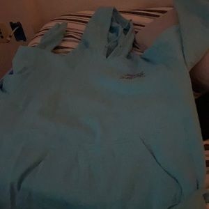 Baby blue riches hoodie